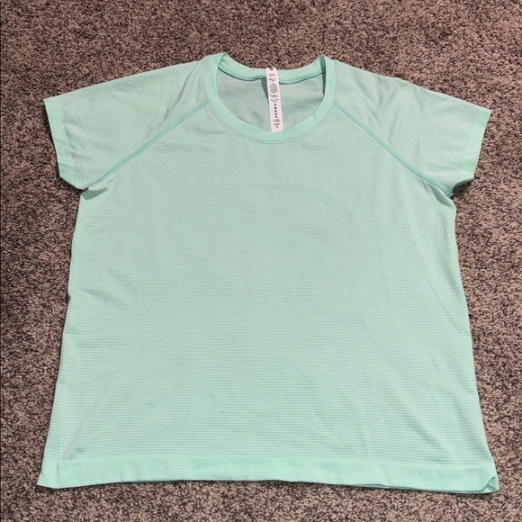Lululemon Swiftly Tech Short Sleeve Shirt 2.0 *Race Length size 12 - Picture 1 of 3